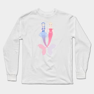 mermaid friends 3 Long Sleeve T-Shirt